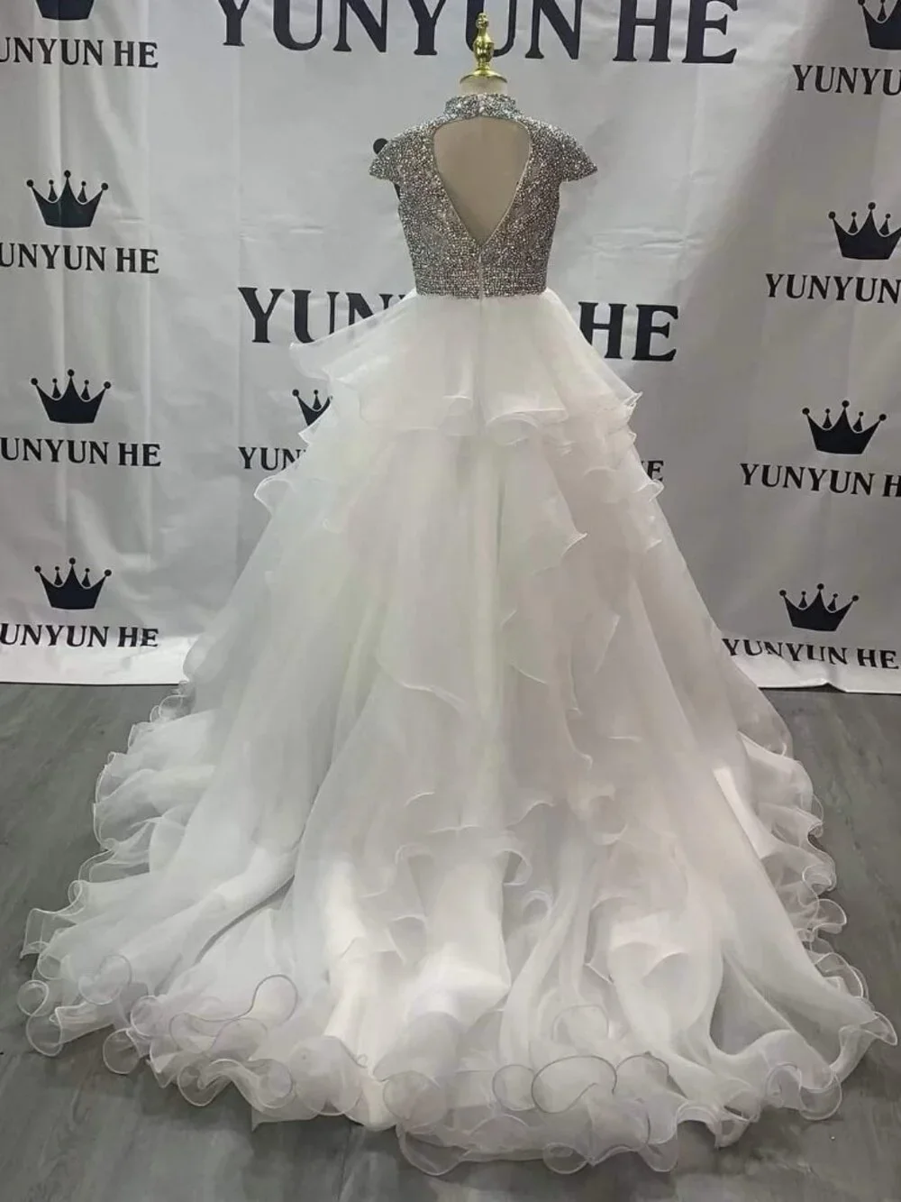 Size 10 Yunyun He pageant dress